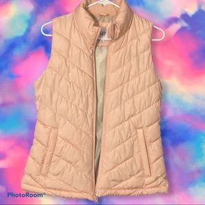 Pink Puffy Vest